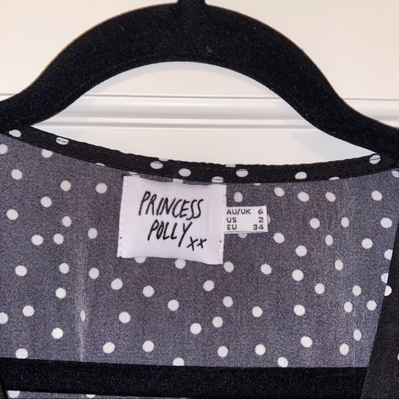 Princess Polly Bobbie Mini Dress - Black - Picture 7 of 7